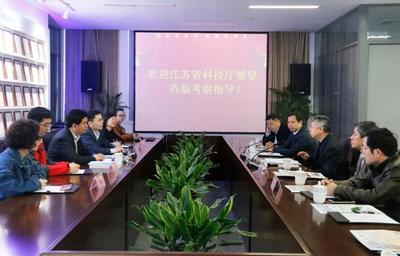 越博动力:江苏省科技厅副巡视员景茂调研考察